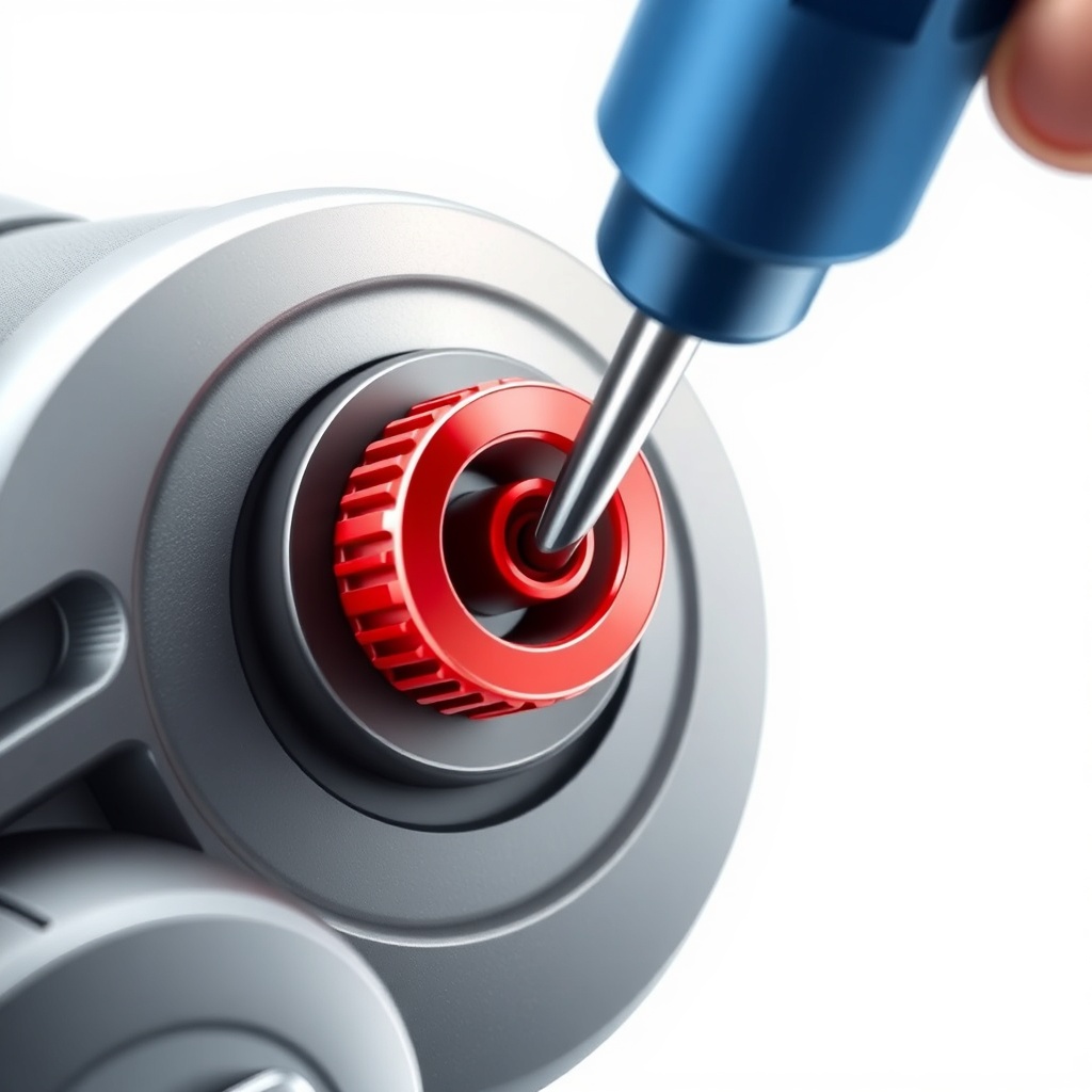 A close-up illustration of the Bft Deimos BT A600 motor’s limit switch mechanism